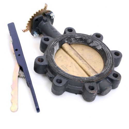 Nibco ld2000 6&#034; butterfly valve flange mount for sale