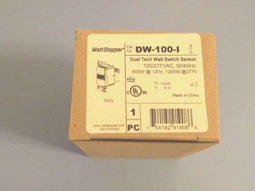 Wattstopper dw-100 sensor switch   brand new in box!! free u.s. shipping!! for sale
