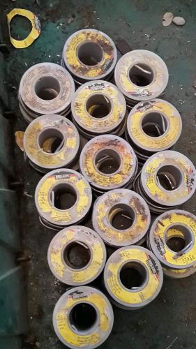 30/70 ROSIN WIRE SOLDER WIRE by PRO-ARC - 8 oz. SPOOLS *Lot of 28*  1/2lb. each