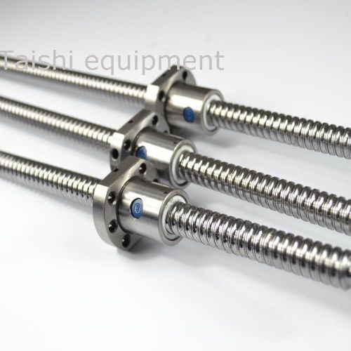 3 anti backlash ballscrew RM1204-500/500/500mm-C7 for CNC