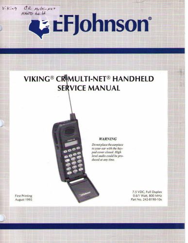 Johnson Service Manual VIKING CR MULTI-NET HANDHELD