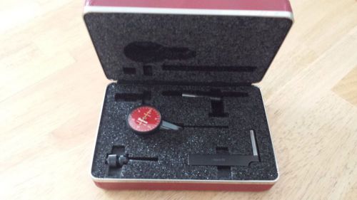 Starrett  709A  Dial Test Indicator in Case with Attachments