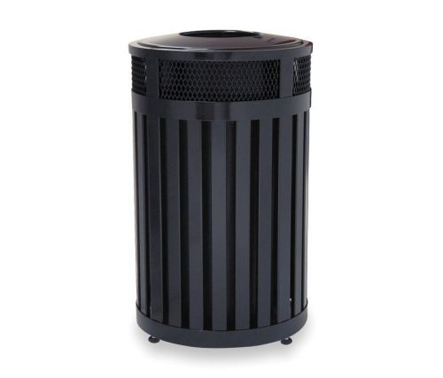 Rubbermaid fgmh24plbk trash can, 23 gal., black for sale