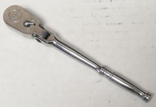 Snap-on new #tf72  1/4&#034;  flex head long handle ratchet for sale