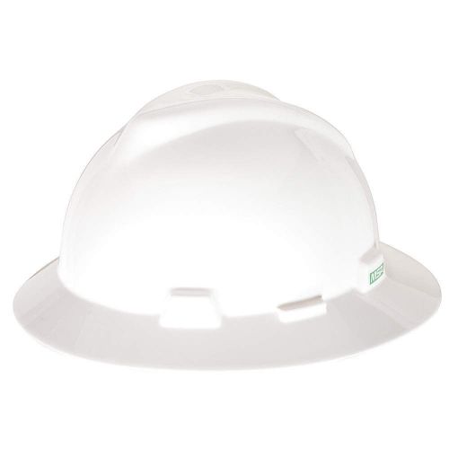 Hard hat, fullbrim, slotted, pinlk, white 454733 for sale