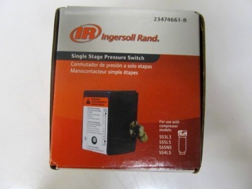 INGERSOL RAND 23474661-R SINGLE STAGE PRESSURE SWITCH NEW