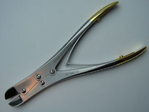 T/c cnc pin &amp; wire cutter 7 angled surgical orthopedic instruments german for sale