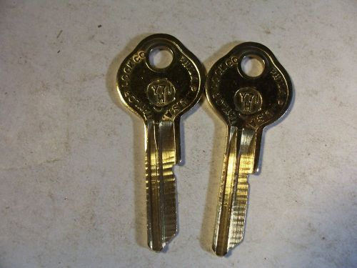 2 YAMAHA MOTORCYCLE KEYS  Y71H  TAYLOR   KEY BLANK  UNCUT        LOCKSMITH