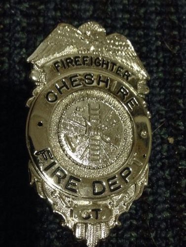 Cheshire Ct Firefighter Badge