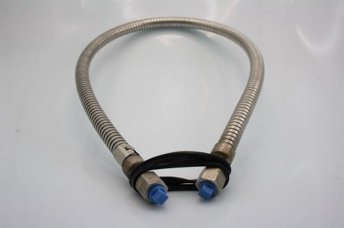 Matheson 6043 Cryogenic All-Metal 3ft Stainless Flexible 3000PSIG 1/4&#039;&#039; FPT Hose