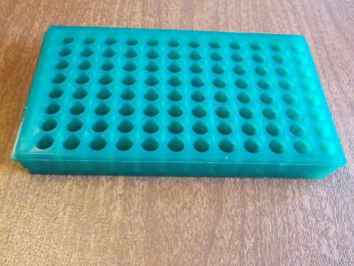 Micro centrifuge tube / vial rack 96 place 2 sided  fits 11mm or 7mm 0.5ml 1.5ml