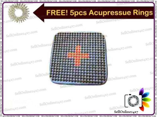 Brand new acupressure seat big for yoga - meditation massage therapy pain relief for sale
