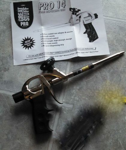 Great Stuff Pro 14 Gun Sealer Applicator Gun / Foam Dispensing Gun NEW Improved