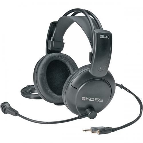 Koss SB40 Multimedia Stereo Headset with Boom Mic