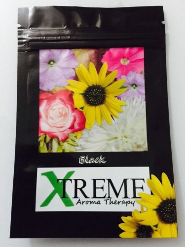 100 xtreme black 10g size emptymylar ziplock bags (good for crafts jewelry) for sale