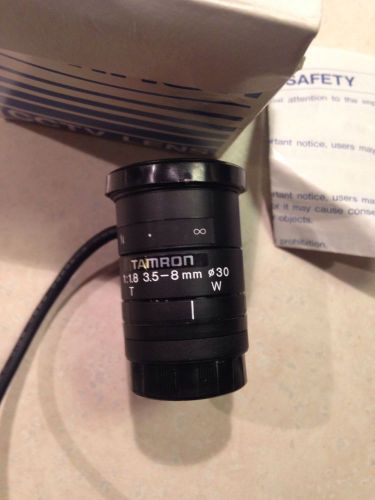 Tamron CCTV Lens - 13VA358 new in box - 1/3 &#034;1:18 3.5-8mm  - CS Mount