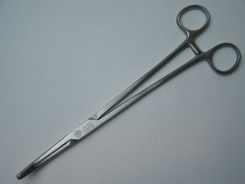 Heaney forceps 9.75&#034; extra heavy,single tooth curved gynecolog instrument german for sale
