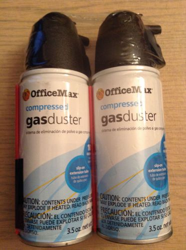 OfficeMax gasduster 2 pack 3.5 ounces