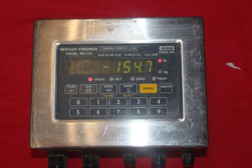 Weigh-Tronix Scale Head Model WI-125