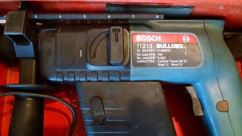 Bosch 24v bulldog SDS 5/8 rotary hammer drill model 11213
