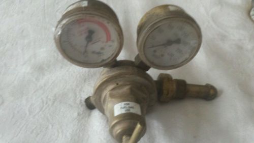 Acetylene gauge for torch