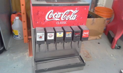 6-Head Coke Fountain Counter Top Commercial Coca Cola Soda Machine Dispenser