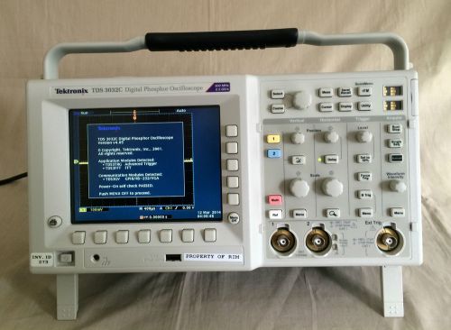 Tektronix TDS 3032C 300MHz 2.5Gs/s Digital Phosphor Oscilloscope, Tested