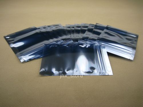 250 esd anti-static shielding zip lock bags 2&#034; x 2.8&#034;_50 x 70mm_usable size for sale