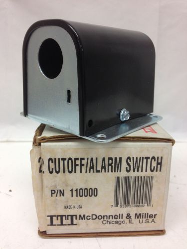 McDonnell Miller No. 2M Cutoff Alarm Switch With Manual Reset 110100