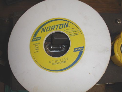 Norton grinding wheels lot of 5 wheels 10 x 1/4 x 2 1/2 for sale