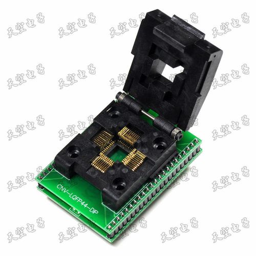 New lqfp44 to dip40 qfp44 tqfp44 ic test programmer socket adapter conveter for sale