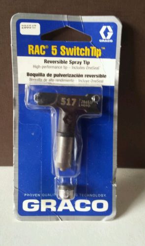 GRACO RAC 5 SWITCH TIP REVERSIBLE SPRAY TIP 517 NEW FAST FREE SHIPPING