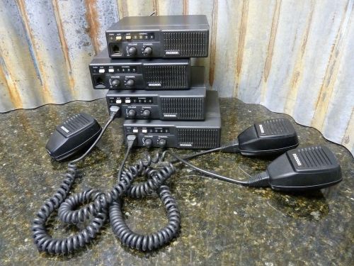 Lot Of 4 Maxon Model SM-2150 A VHF Commercial Two Way Radios Fast Free Shipping