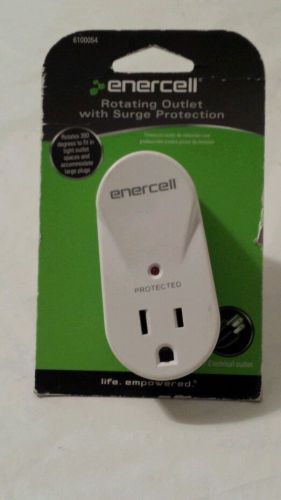 10pc Enercell Rotating 360 Mini Travel Surge Protector Suppressor Single Outlet