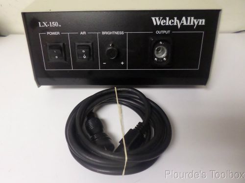 Used Welch Allyn LX-150 Light Source, 115 V, 50/60 Hz, Model 45150