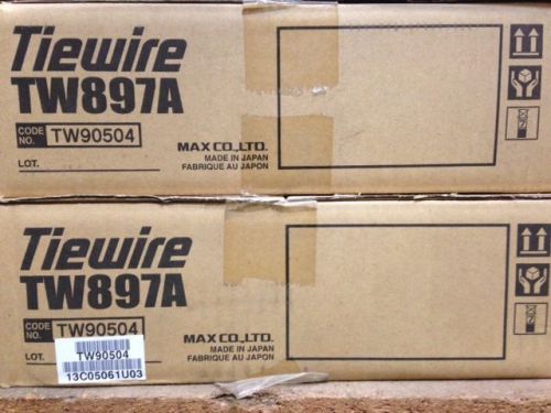OEM - MAX TW897A 21 GA. TIE WIRE - 50 ROLLS FOR RB392 /395 /397 /515 /517 /217