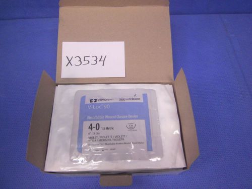 Covidien V-Loc 90 Wound Closure Device VLOCM0603 Box of 12 (2014-07)
