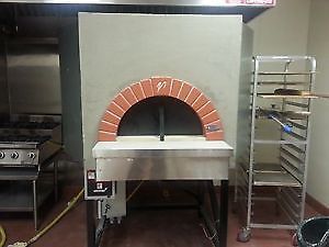 Mugnaini brick stone pizza oven wood natural gas g160x140pa for sale