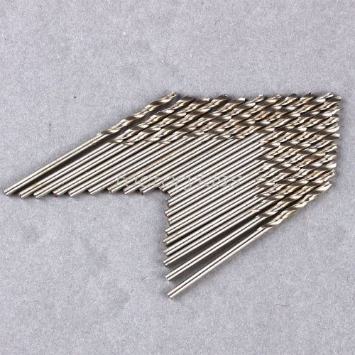 20x micro durable straight shank twist drill tiny spiral drill bits 0.8mm wde for sale