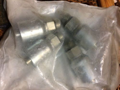 Parker hydraulic fittings p10543-8-6 , 1/2 &#034; male o-ring boss