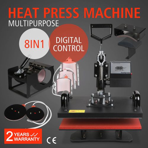 8in1 heat press transfer printing machine latte mug multifunctional worth owning for sale