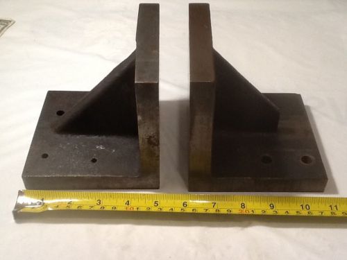 90 Degree ANGLE PLATE 5x5x5 SET OF 2 For Machinist Mill Grind Toolmaker jig