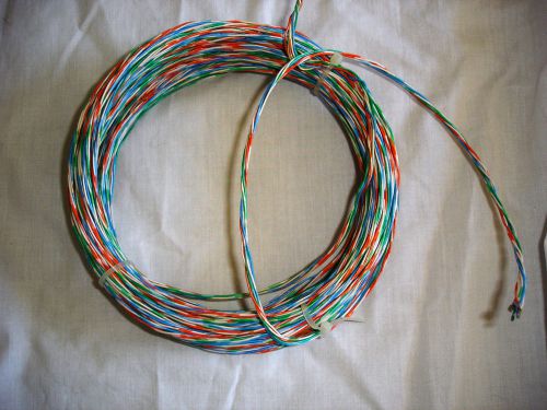 24 awg gauge, type 647a, 6-conductor, 3 pair, telephone wire for sale
