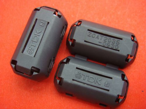 50pc tdk emi filter ferrite core 9mm clip on brand new ar for sale