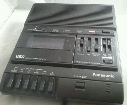 Panasonic VSC Standard Cassette Transcriber Model RR-830