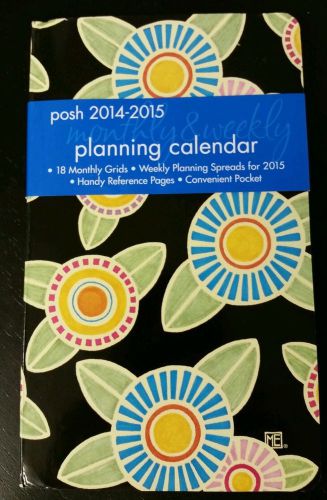 Posh 2014-2015 18 month Planner/Calendar with Pocket