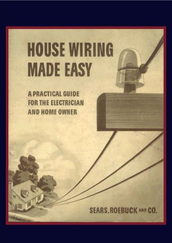 Vtg Learn How to Do Electrical Wiring Wire a House Home Electricity Book on CD