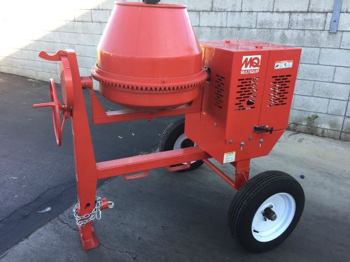 Concrete Mixer 1/2HP 115V 1-phase 4cf,Steel Model MC44SE With Electric Motor