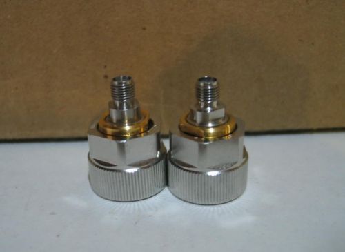 Amphenol APC-7 7MM to SMA Female Adapter Connector Pair