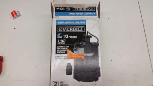 Everbilt 1/3 hp automatic submersible pump 1000026578 for sale